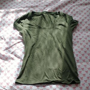 Olive Green Women's Top